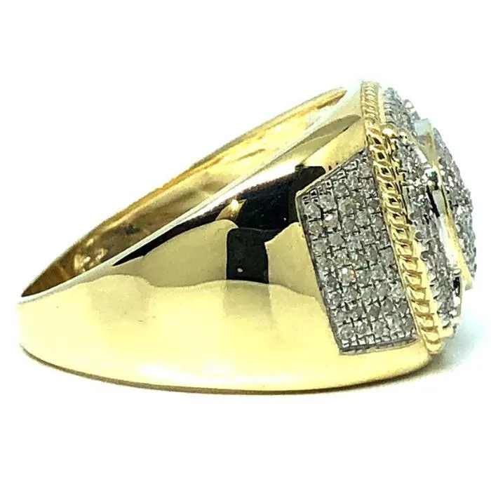 10K Yellow & White Gold 0.51CT Diamond Ring DRG-005