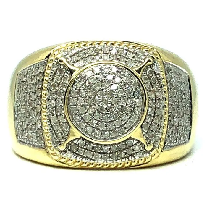 10K Yellow & White Gold 0.51CT Diamond Ring DRG-005