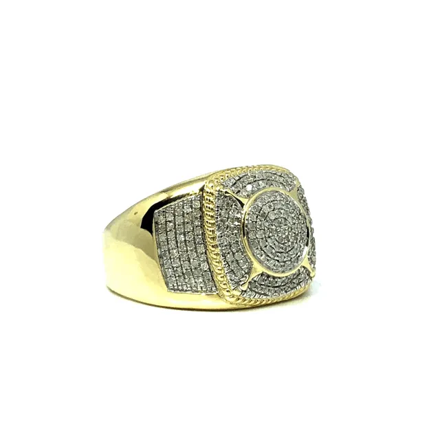 10K Yellow & White Gold 0.51CT Diamond Ring DRG-005