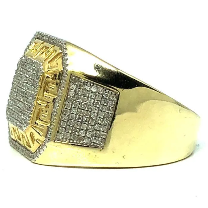 10K Yellow Gold 0.44CT Diamond Ring DRG-010