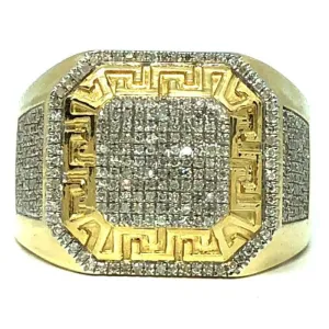 10K Yellow Gold 0.44CT Diamond Ring DRG-010