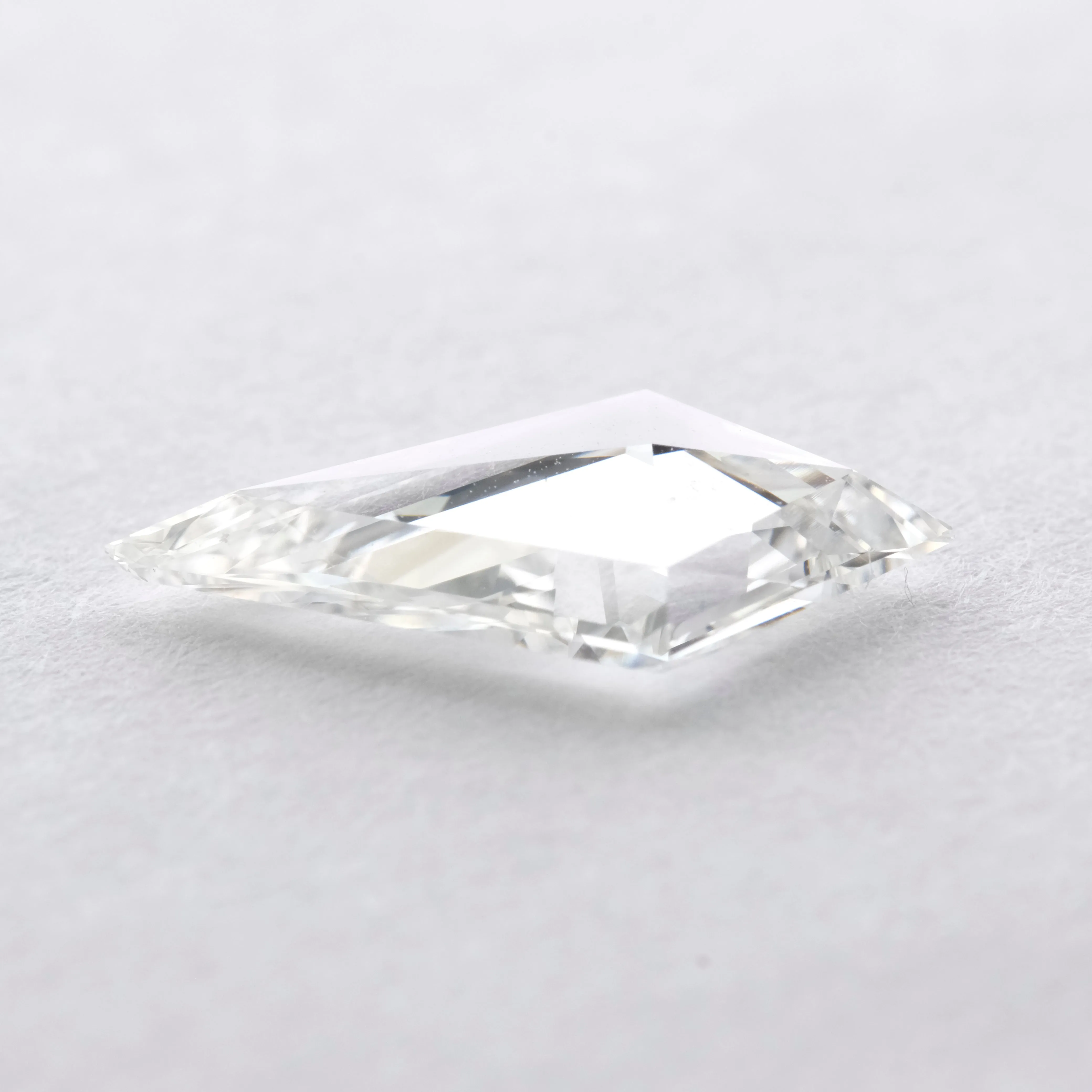 1.24 Carat Clear Rose Cut Kite