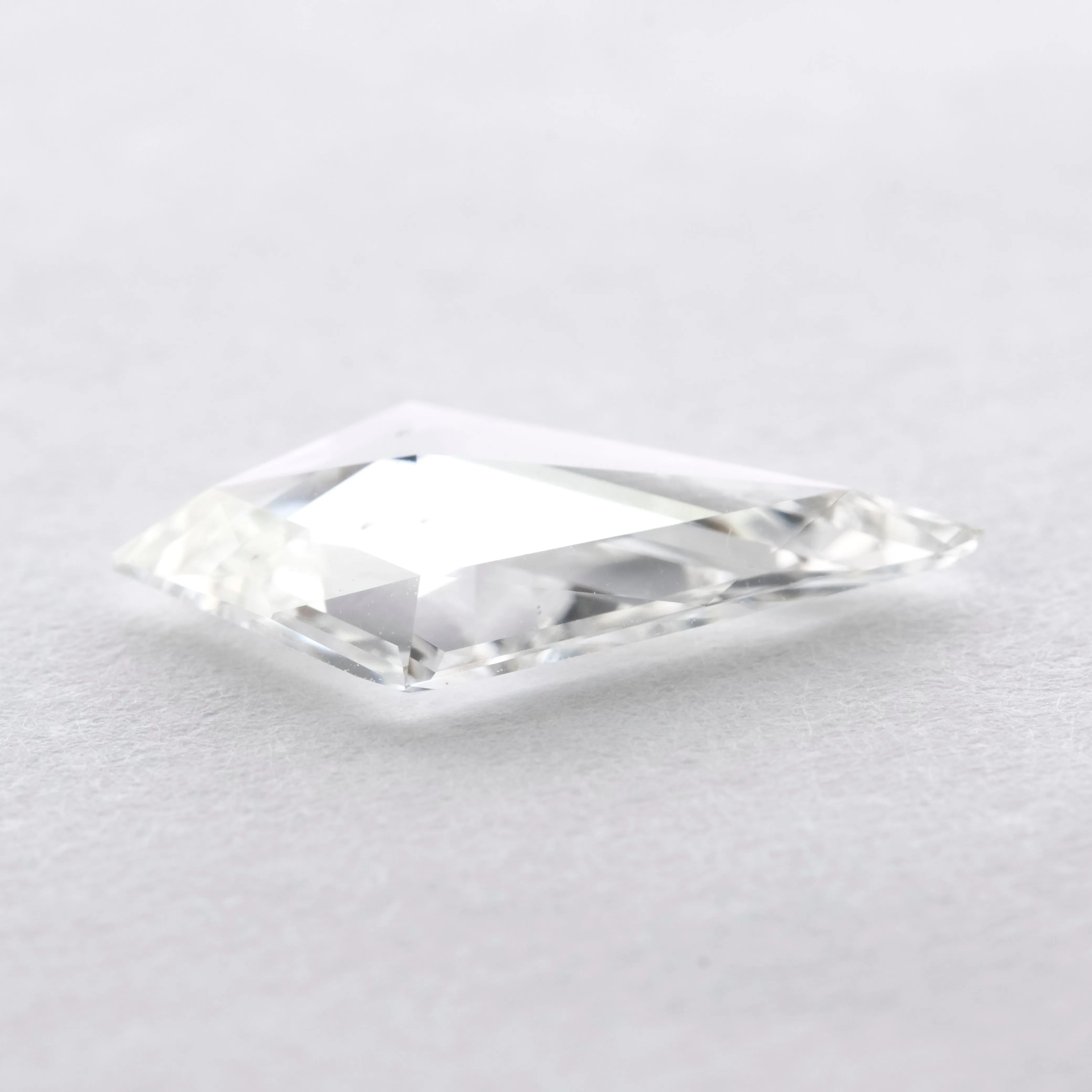 1.24 Carat Clear Rose Cut Kite
