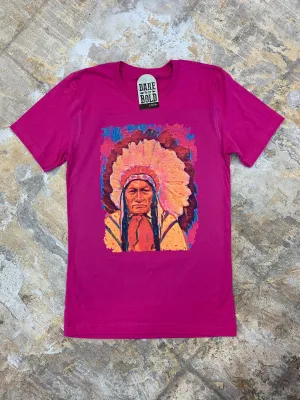 1401 Colorful Indian Tee
