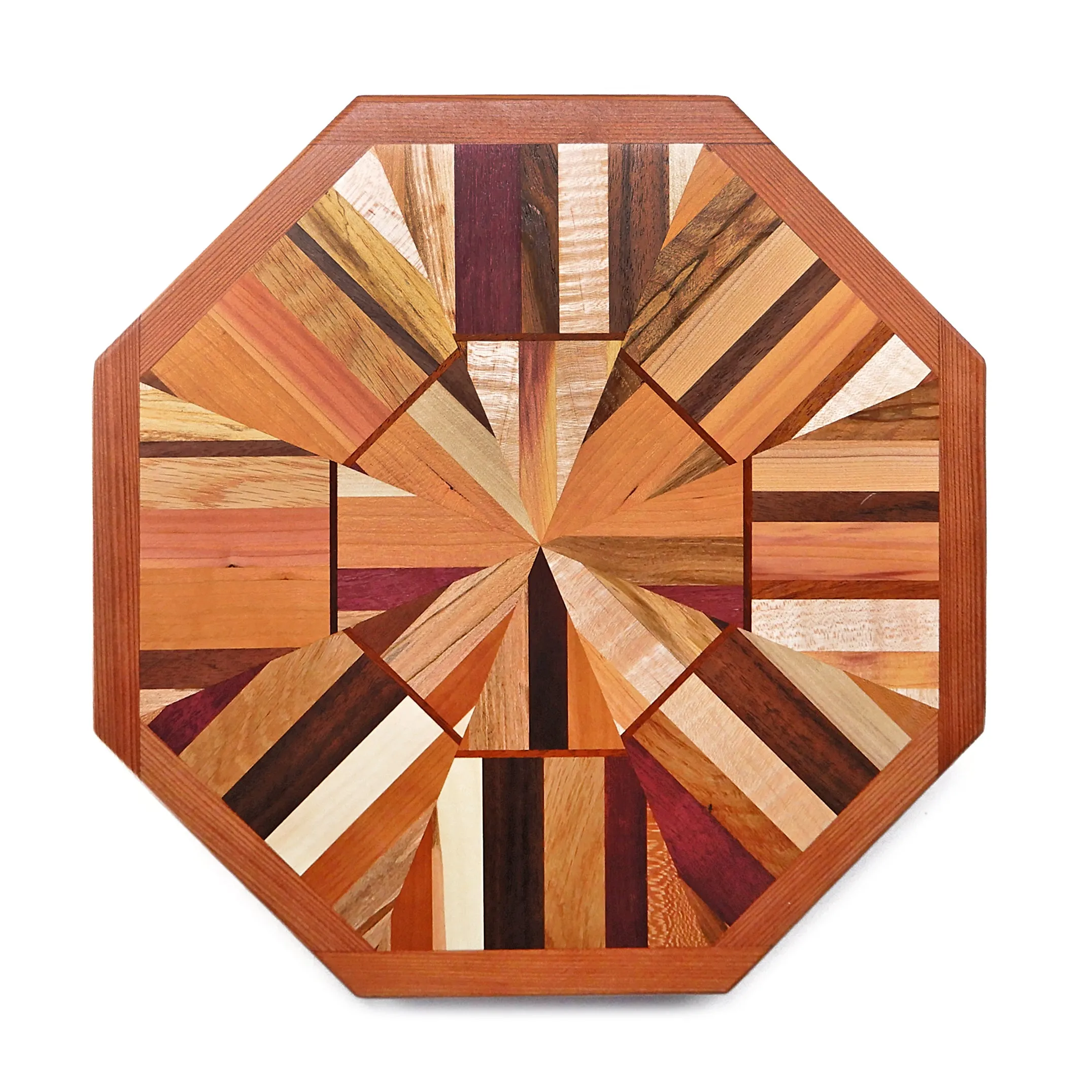 14/15" Multi Pie Pattern Lazy Susan