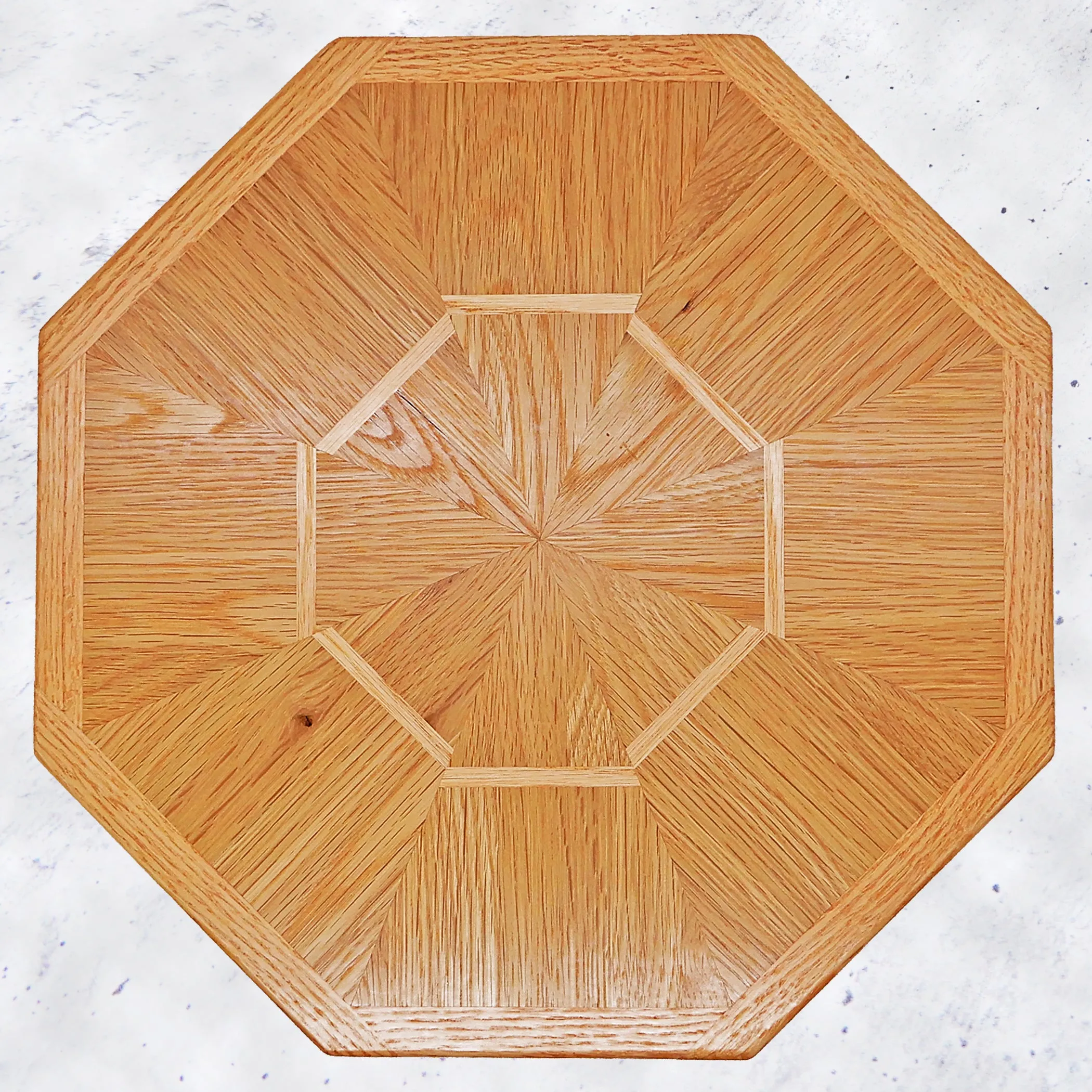 14/15" Solid Pie Pattern Lazy Susan
