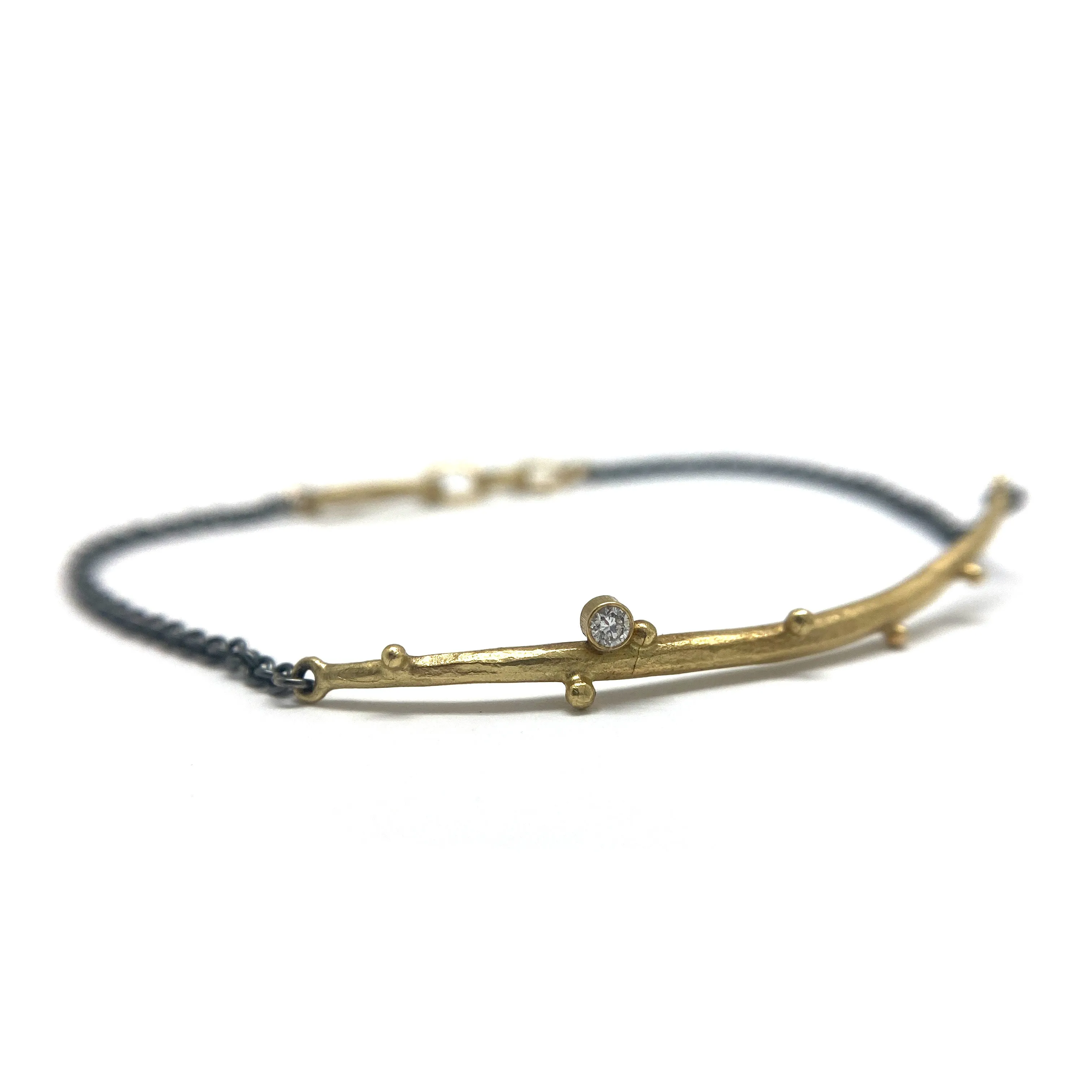 18k Gold & Diamond Bracelet