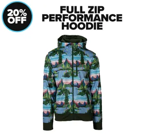 20% Off Full Zip Performance Hoodie