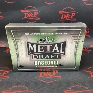 2020 Leaf Metal Draft Baseball Hobby Box