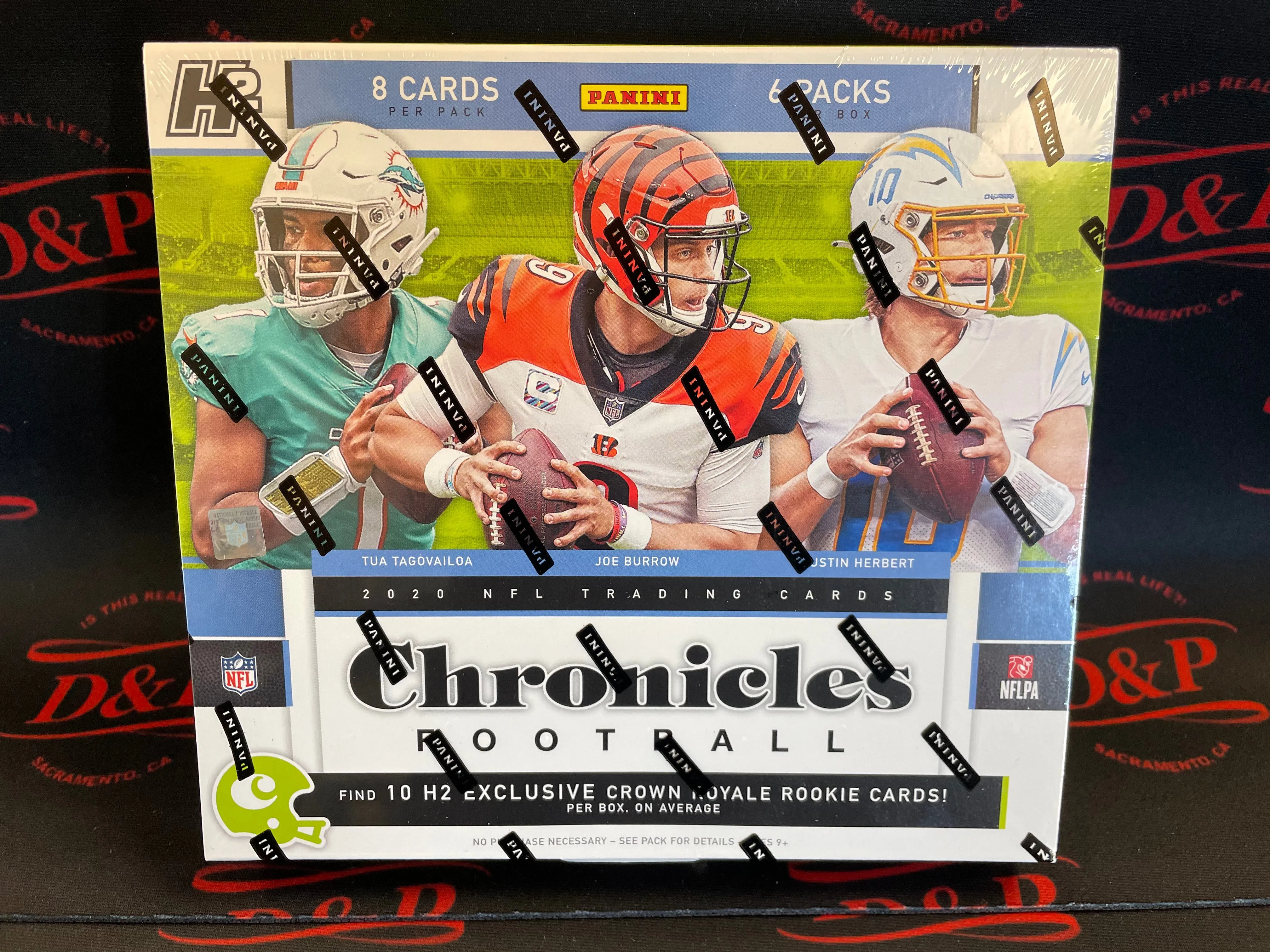 2020 Panini Chronicles Football H2 Box