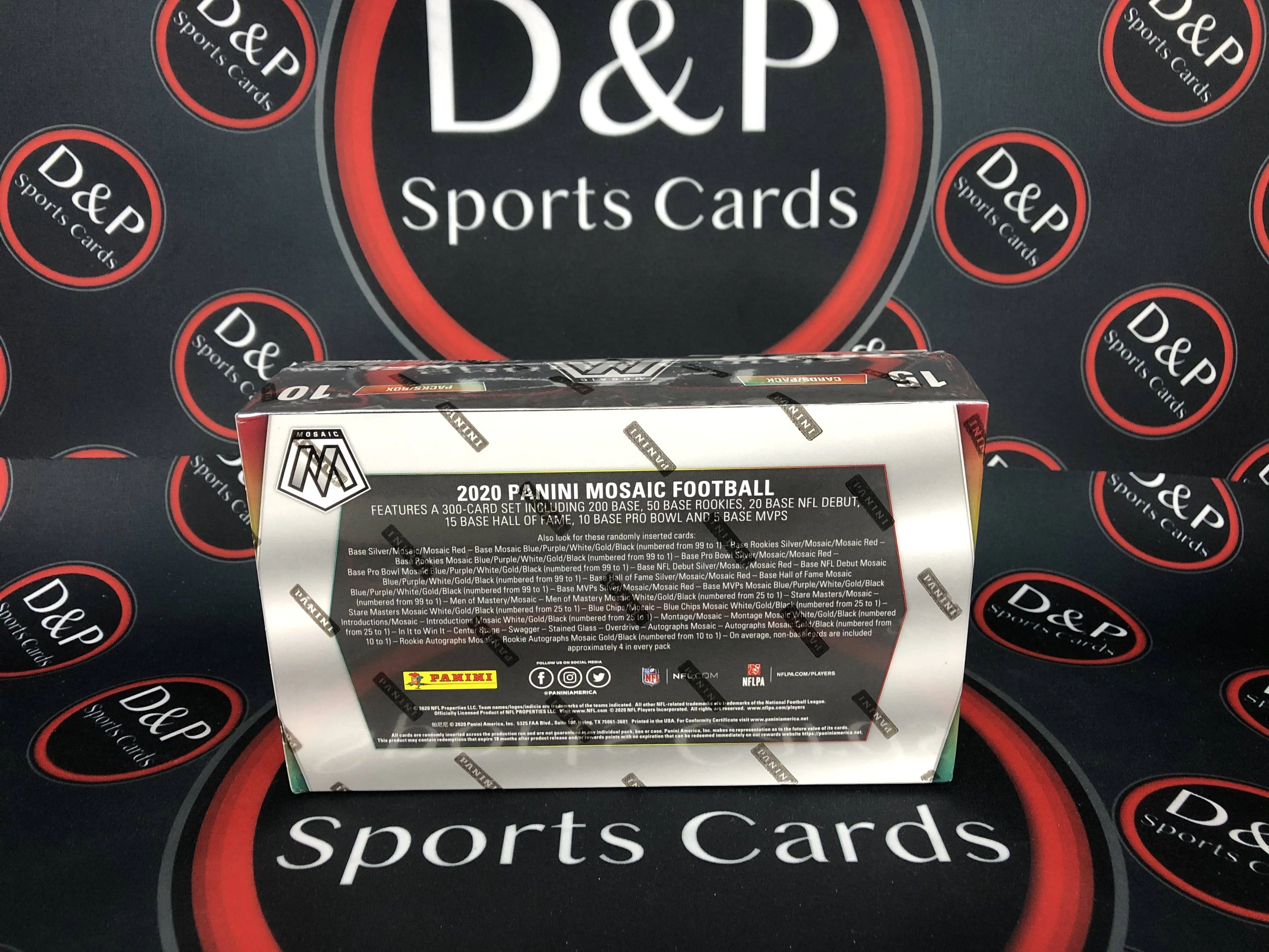 2020 Panini Mosaic Football Hobby Box