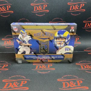 2020 Panini Plates & Patches Football Hobby Box
