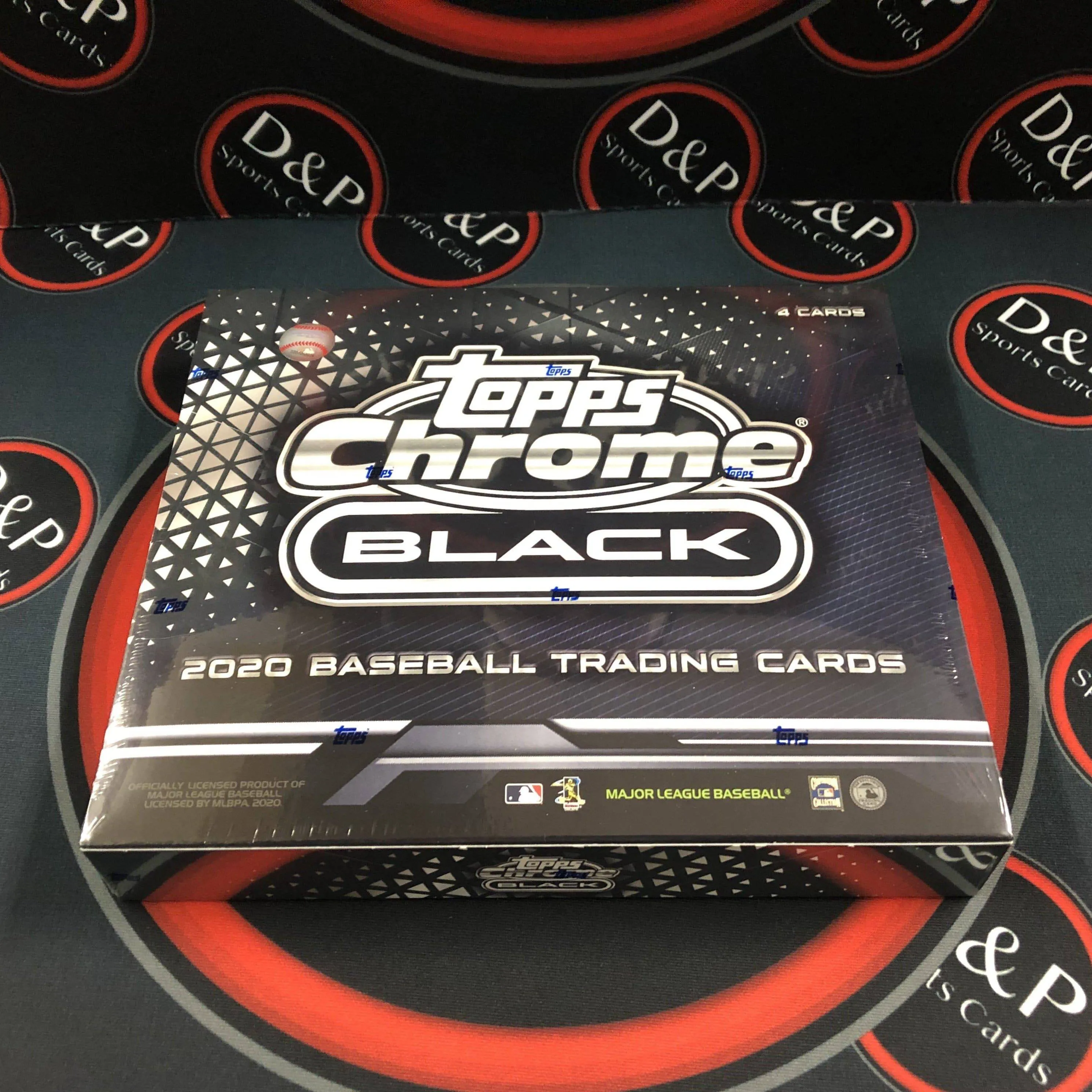 2020 Topps Chrome Black Baseball Hobby Box