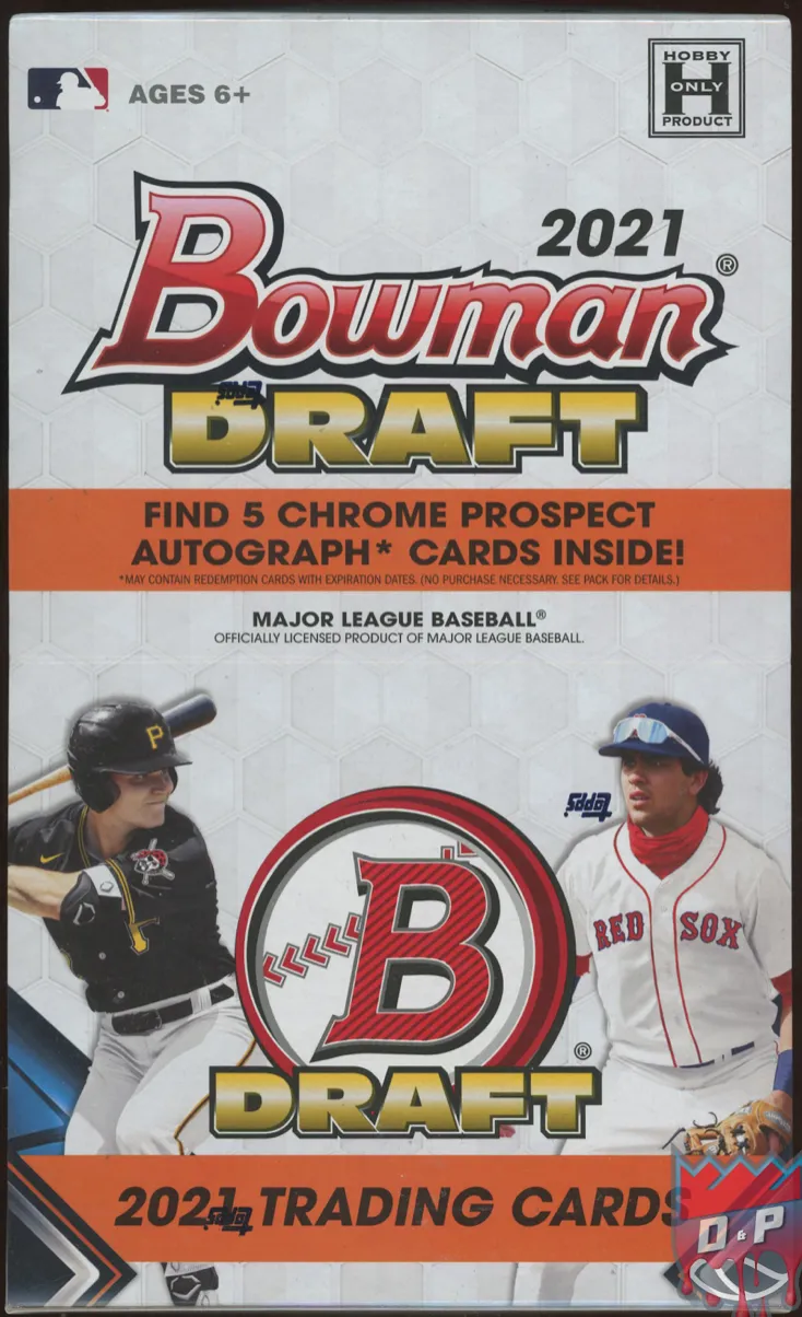 2021 Bowman Draft Baseball Super Jumbo Box