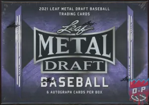 2021 Leaf Metal Draft Baseball Hobby Box