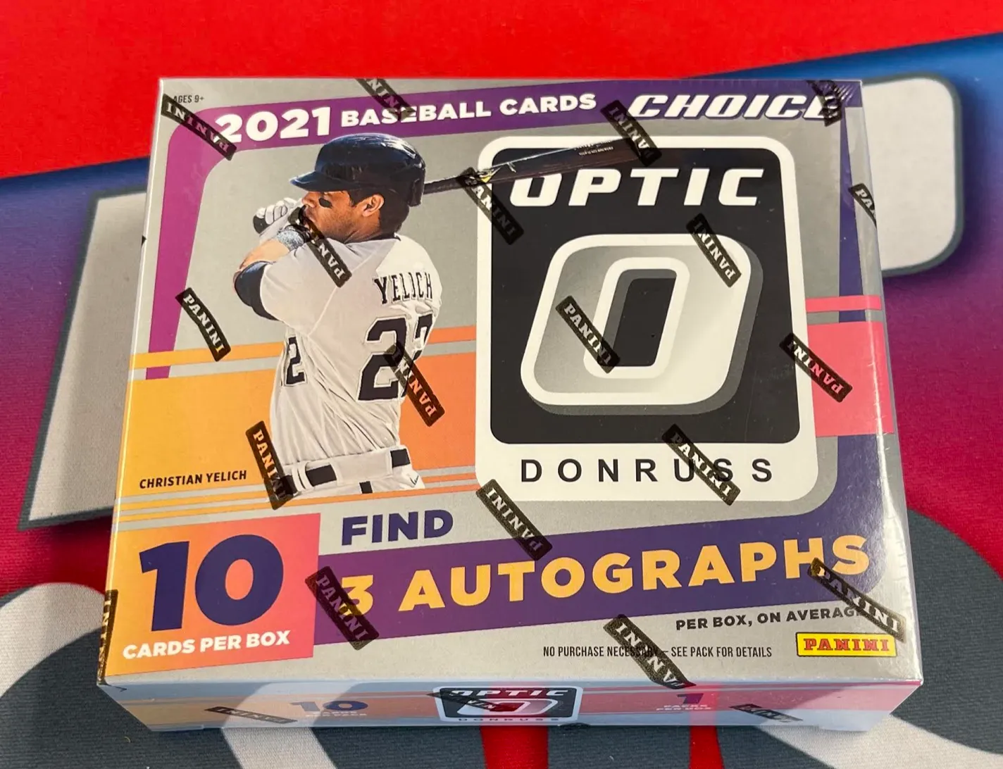 2021 Panini Donruss Optic Choice Baseball Box