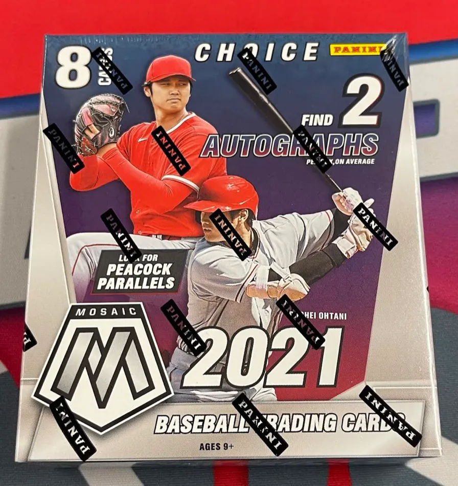 2021 Panini Mosaic Choice Baseball Box