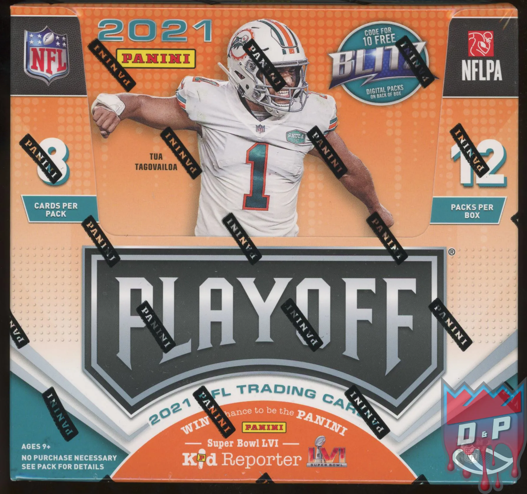 2021 Panini Playoff Football Hobby Box