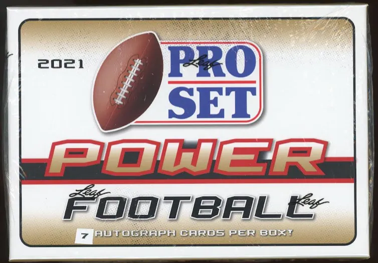 2021 Pro Set Power Football Hobby Box