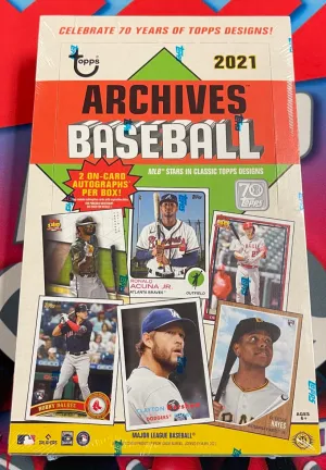 2021 Topps Archives Baseball Hobby Box