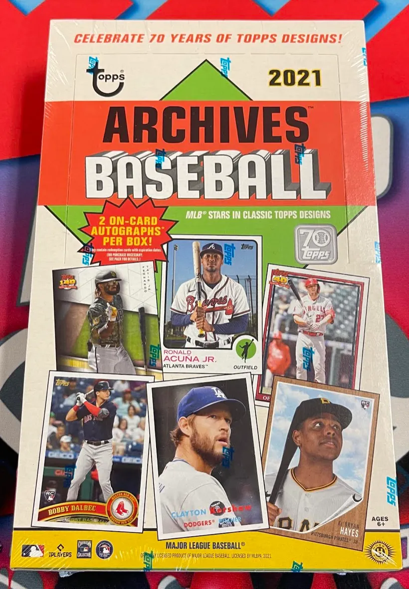 2021 Topps Archives Baseball Hobby Box