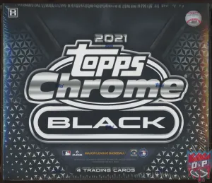 2021 Topps Chrome Black Baseball Hobby Box