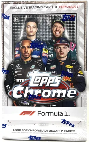 2021 Topps Chrome Formula 1 Racing Hobby Box