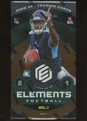 2022 Panini Elements Football Hobby Box