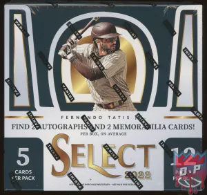 2022 Panini Select Baseball Hobby Box