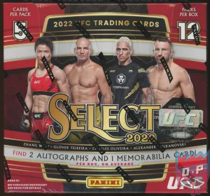 2022 Panini Select UFC Hobby Box
