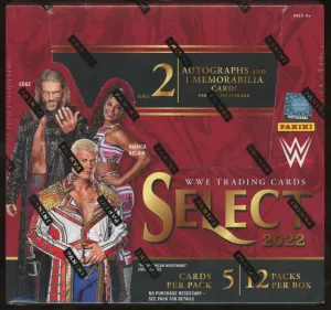 2022 Panini Select WWE Hobby Box