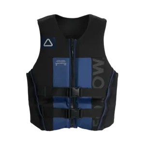 2025 Follow Logo CGA Mens Life Jacket - Black/Blue