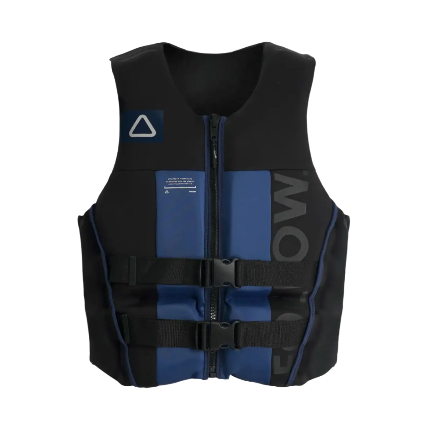 2025 Follow Logo CGA Mens Life Jacket - Black/Blue
