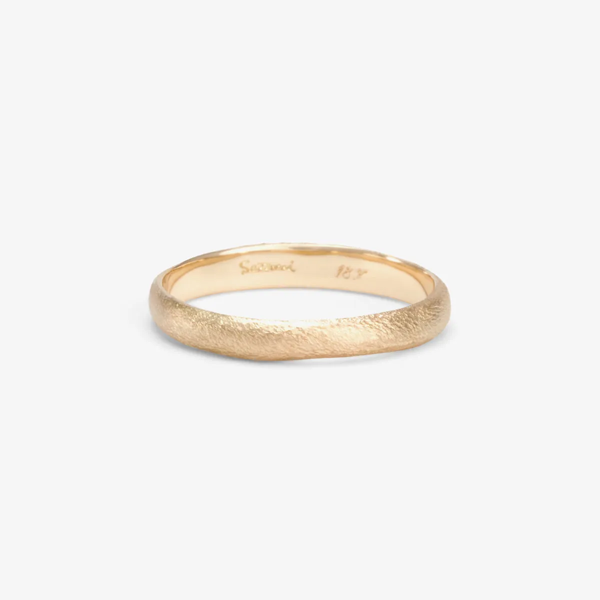 2.8mm Rough Rounded Band | R3503