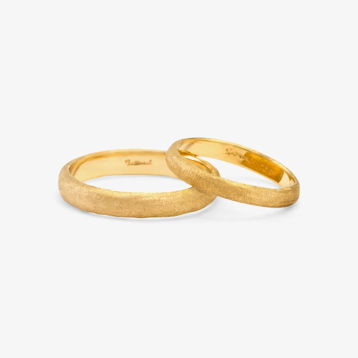 2.8mm Rough Rounded Band | R3503