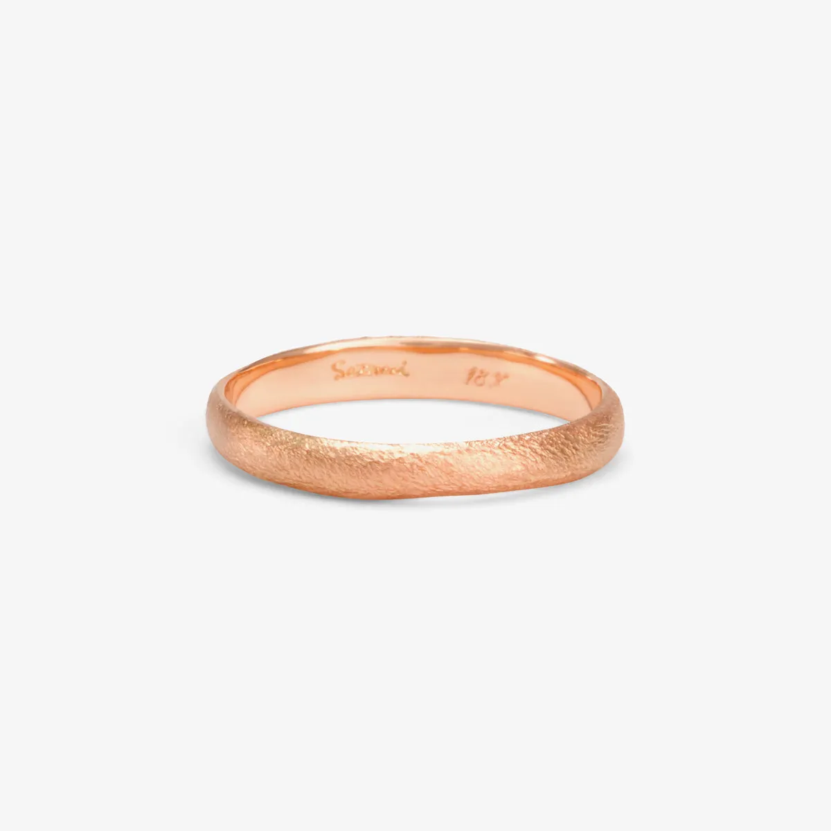 2.8mm Rough Rounded Band | R3503