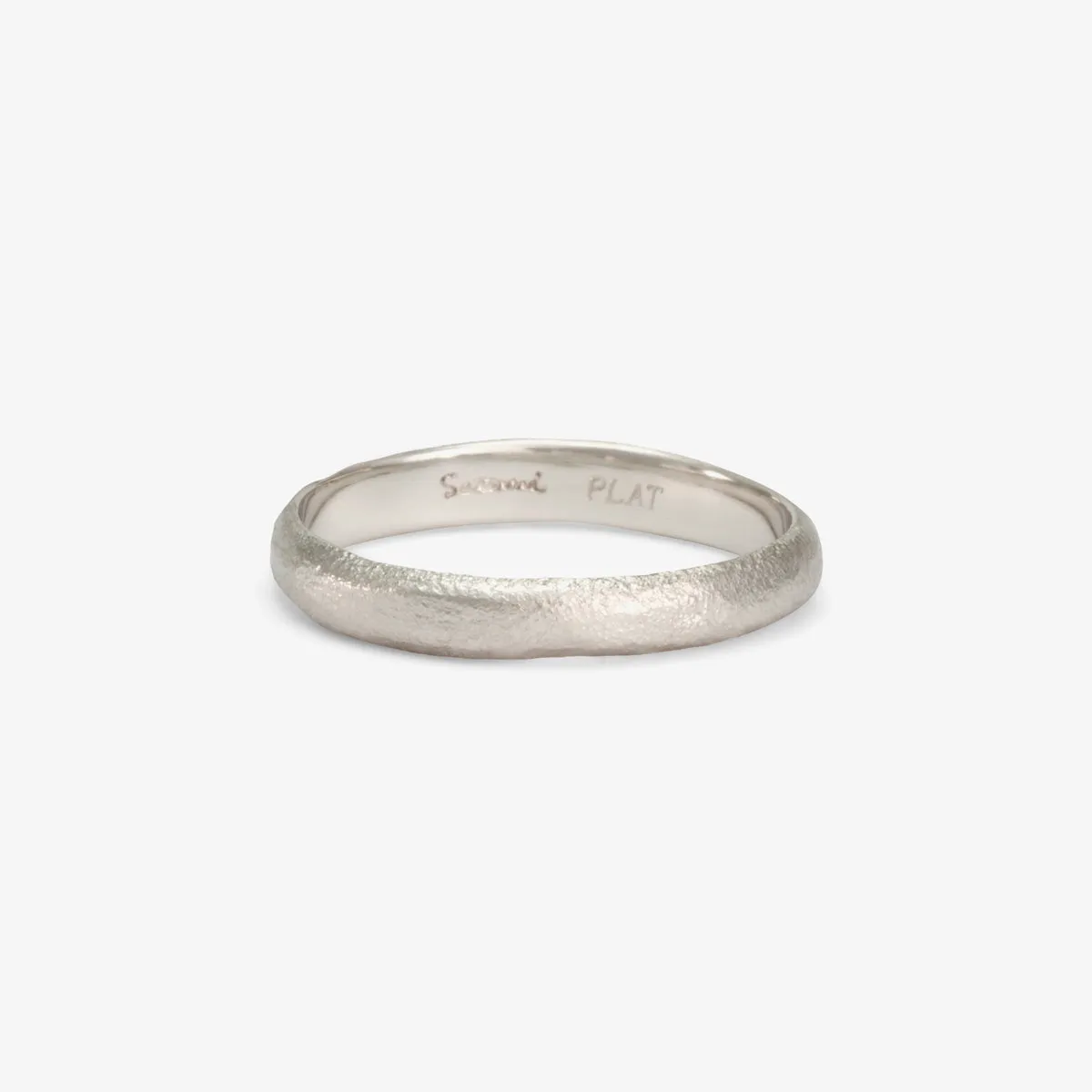 2.8mm Rough Rounded Band | R3503