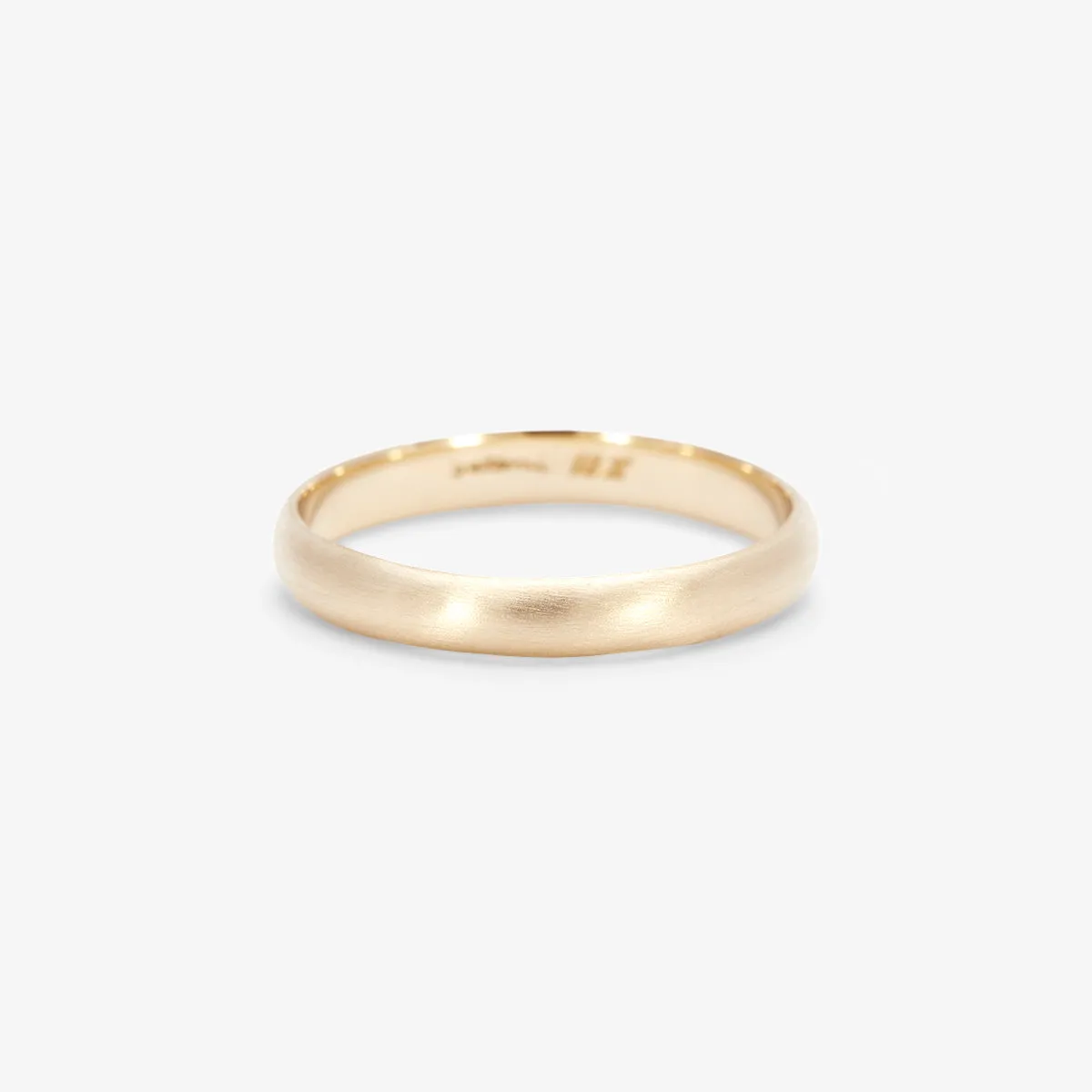3mm Rounded Bare Band | R11201