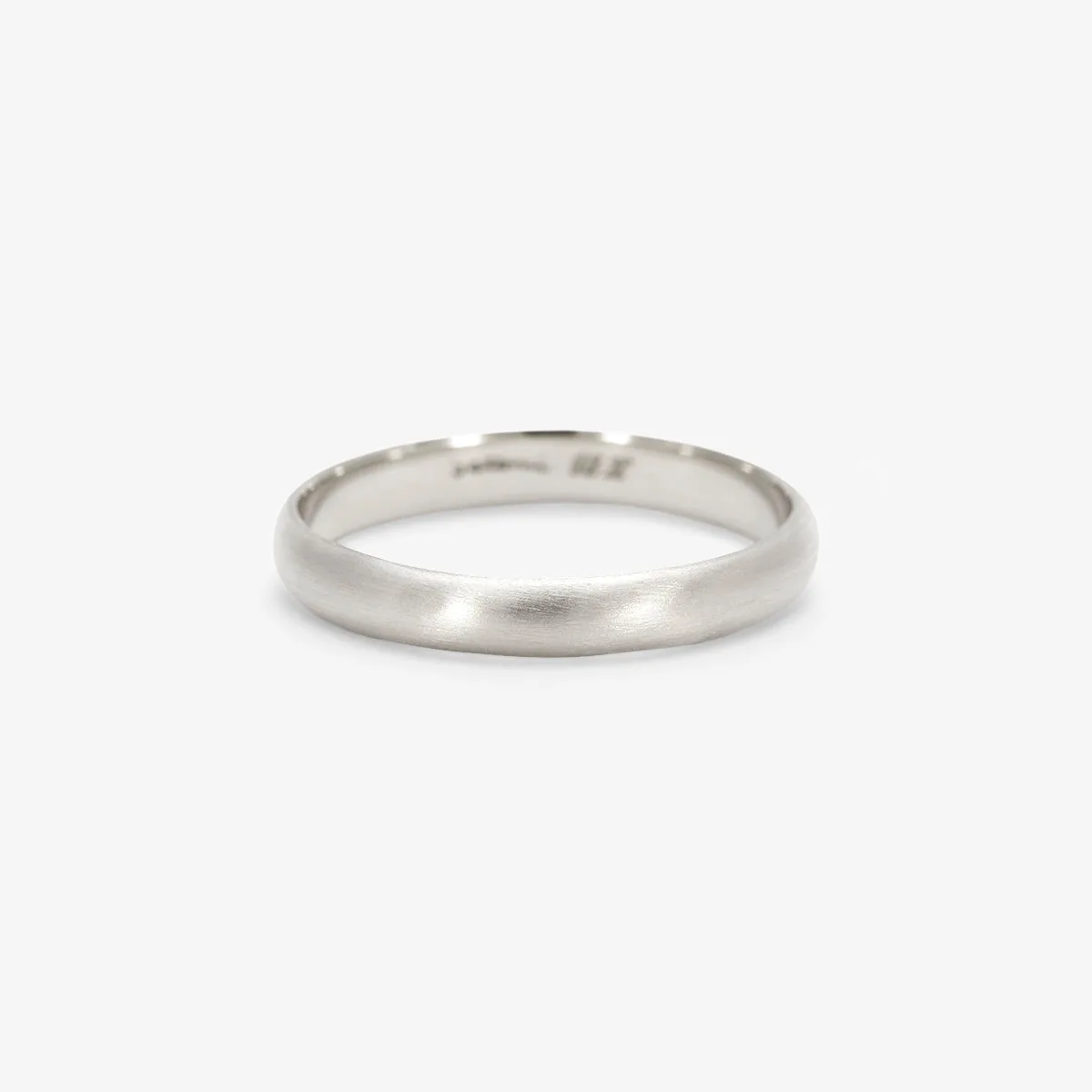 3mm Rounded Bare Band | R11201