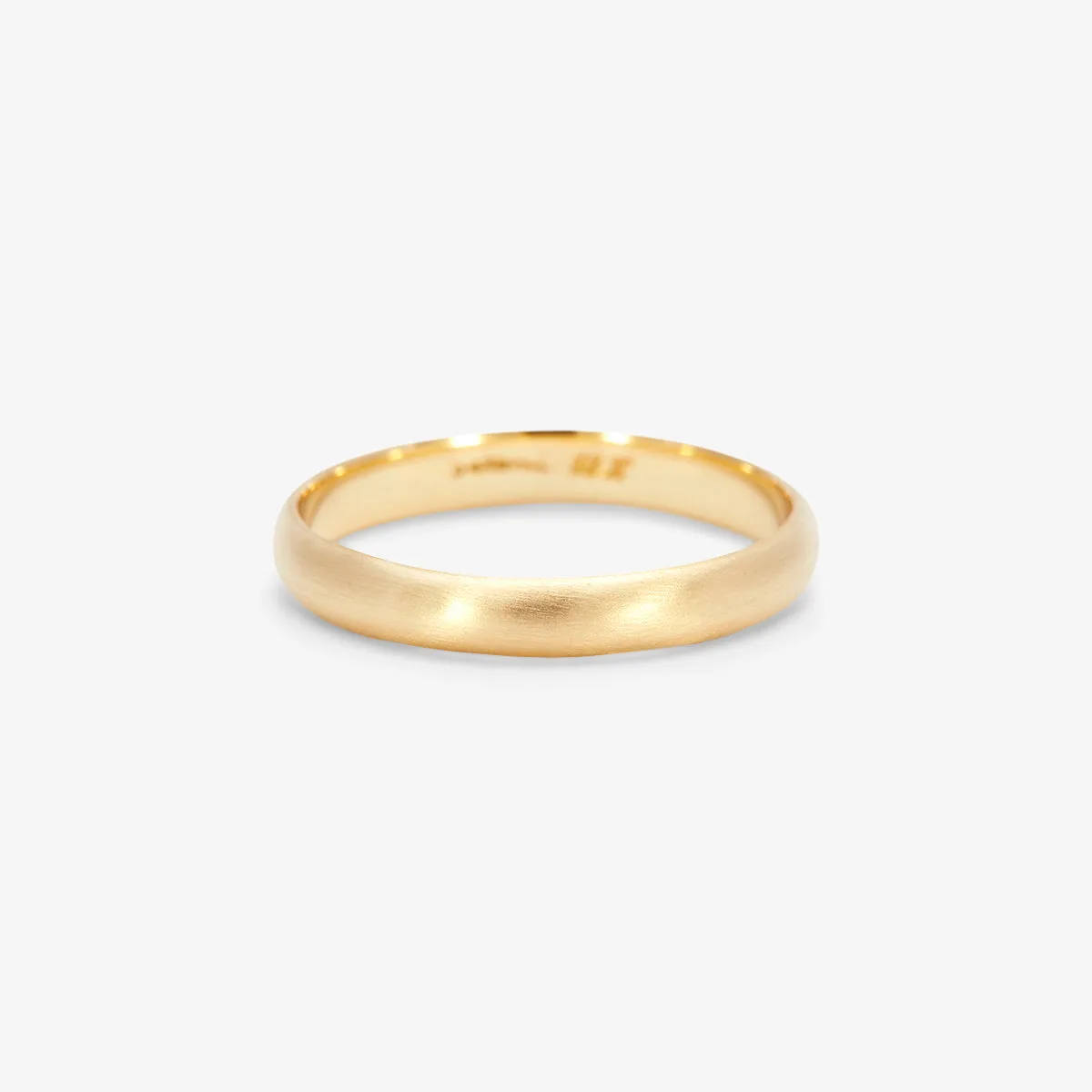 3mm Rounded Bare Band | R11201