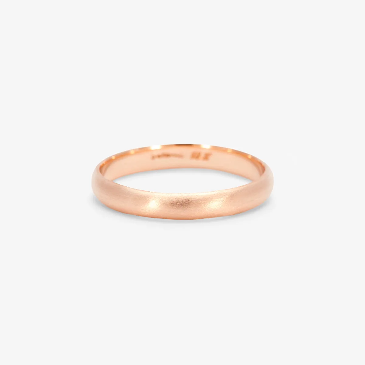 3mm Rounded Bare Band | R11201