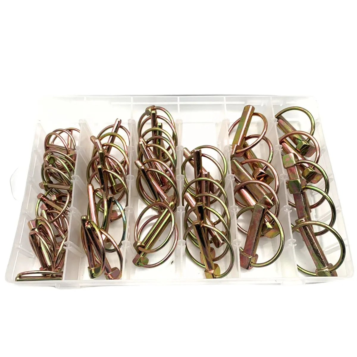 50 Piece Lynch Pin Assortment Kit