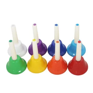 8-Note Colorful Hand Bell