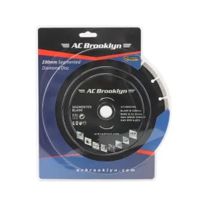 AC Brooklyn 230mm Segmented Diamond Disc