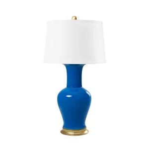 Acacia Lamp Without Shade / Turquoise
