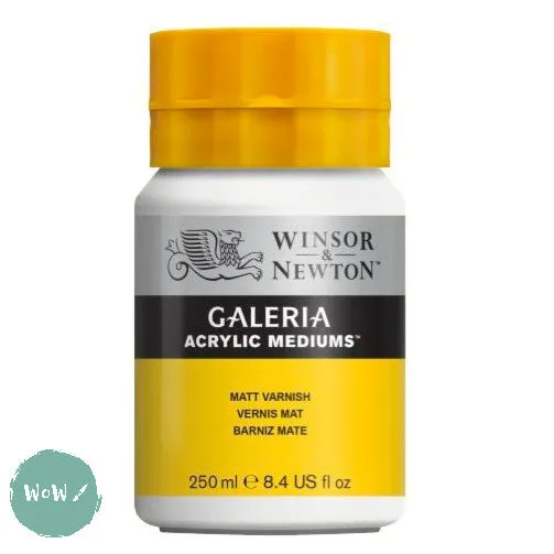 Acrylic VARNISH Winsor & Newton GALERIA 250ML MATT