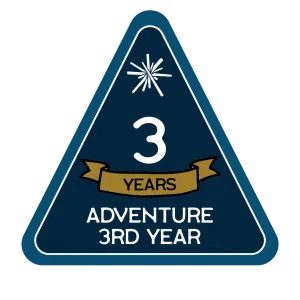 Adventure 3rd Year Tenure Bar