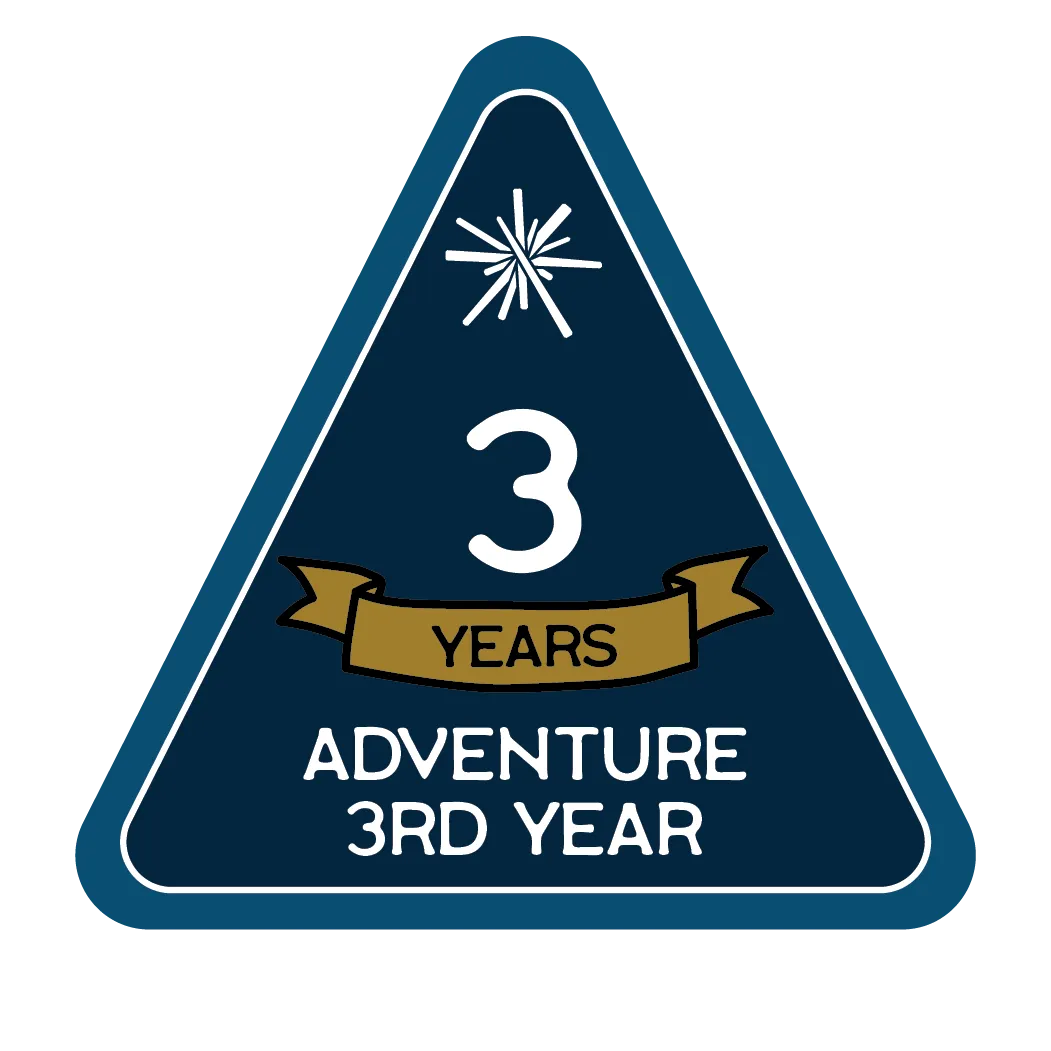 Adventure 3rd Year Tenure Bar