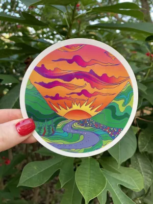 Adventure Awaits Sticker