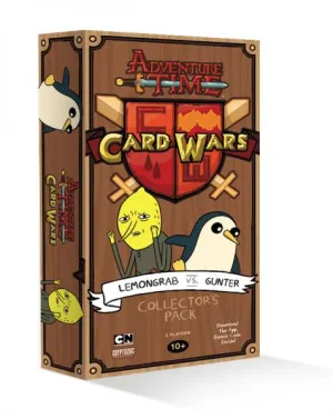 Adventure Time Card Wars #5 Lemongrab vs Gunter